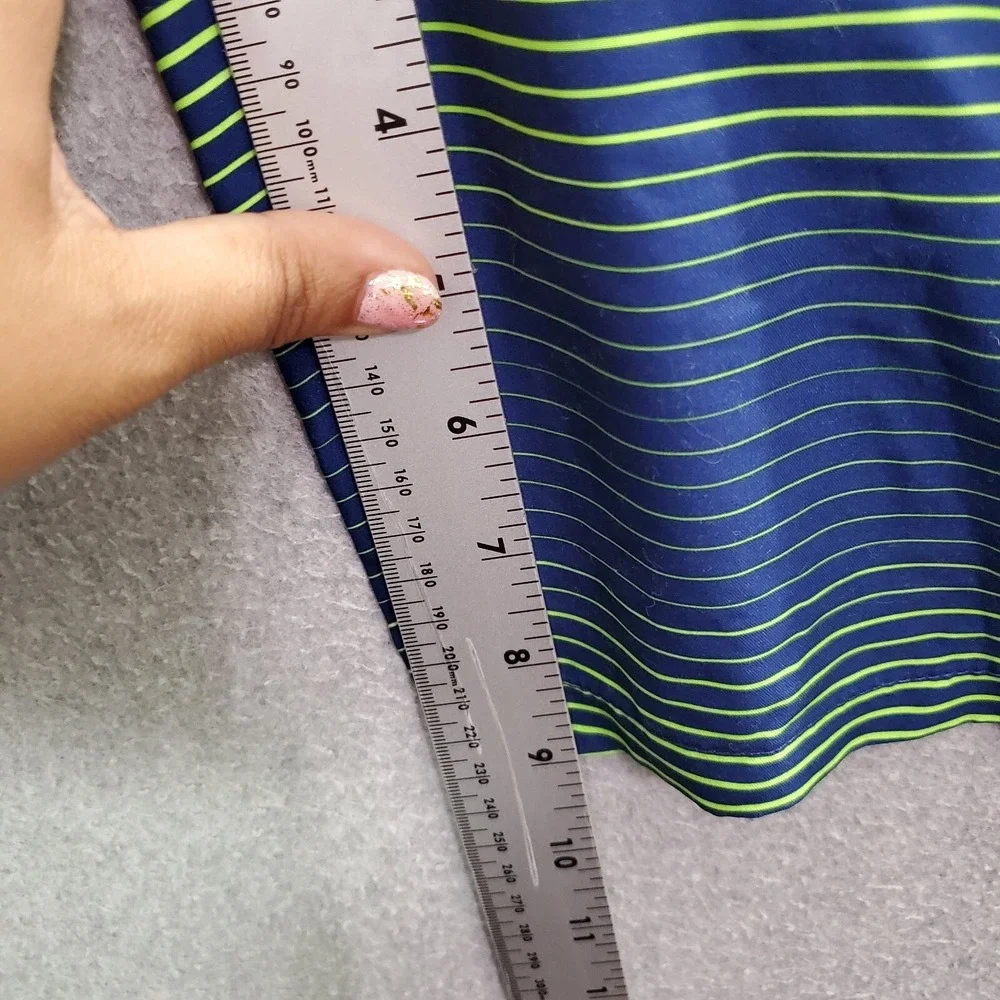 Body Glove Boys Swimwear XL Blue Striped‎ Trunks Built In Brief 50 UPF NWT